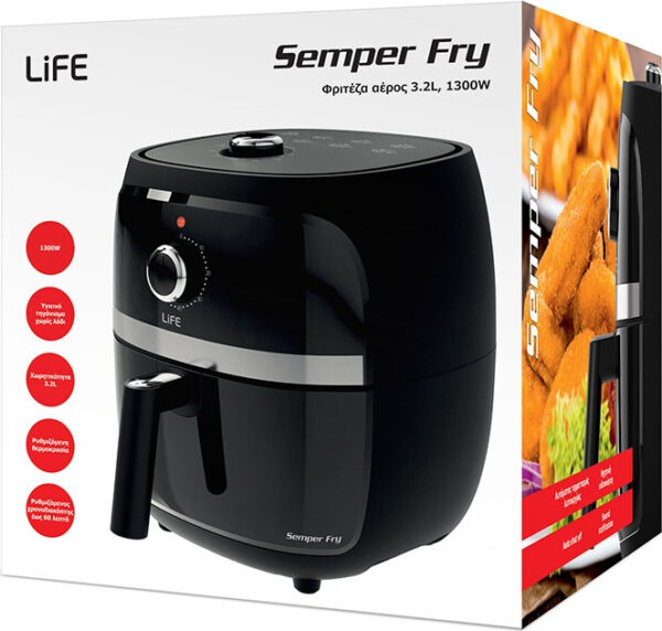 Life Semper 221-0291 Air Fryer 3.2lt - Image 5