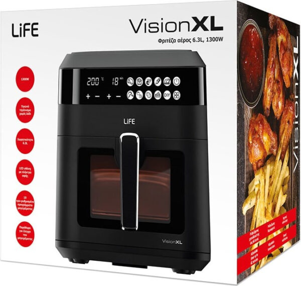 Life Vision XL 221-0293 Air Fryer 6.3lt - Image 5