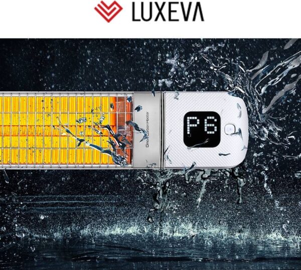 Luxeva BASIC-WL Σόμπα Κάτοπτρο Ρεύματος 2500W - Image 2