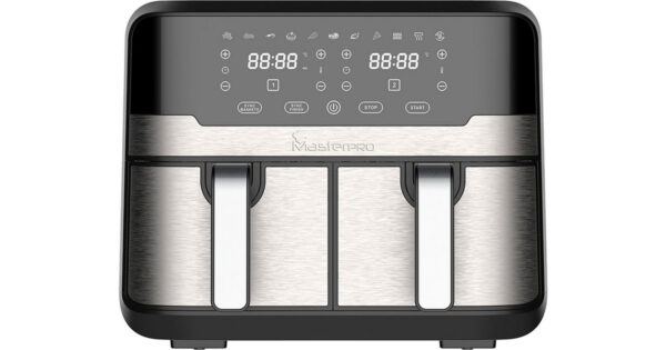 Masterpro Rocket Duo BK 900 Air Fryer 9lt με Διπλό Κάδο