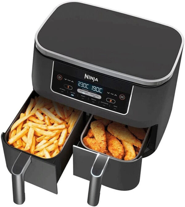 Ninja AF300EU Air Fryer 7.6lt με Διπλό Κάδο - Image 4