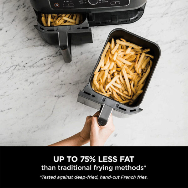 Ninja AF300EU Air Fryer 7.6lt με Διπλό Κάδο - Image 7