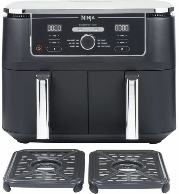 Ninja Max Dual Zone AF400EU Air Fryer 9.5lt με Διπλό Κάδο - Image 3