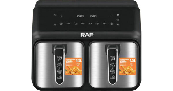 Raf R-5376 Air Fryer 9lt με Διπλό Κάδο