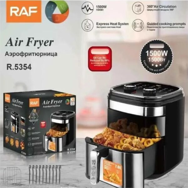 Raf R.5354 Air Fryer 7lt - Image 2