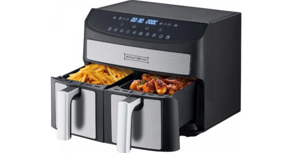 Royalty Line RL-AF5409 Air Fryer 8lt με Διπλό Κάδο