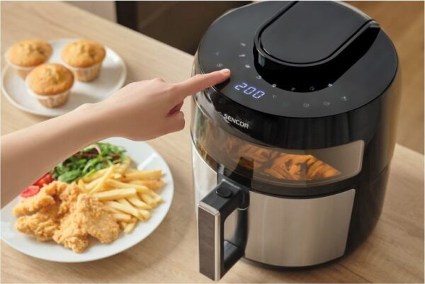 Sencor SFR 5010BK Air Fryer 5lt - Image 2