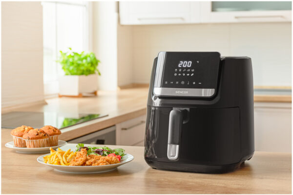 Sencor SFR 6550BK Air Fryer 6.5lt - Image 7