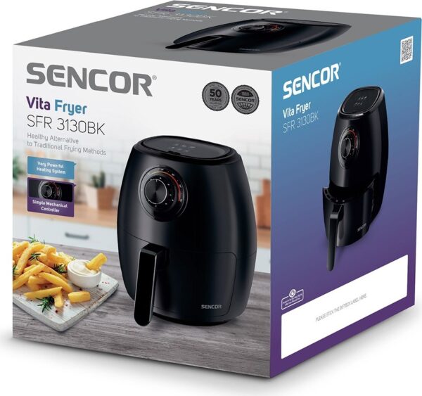 Sencor SFR3130BK Air Fryer 3.5lt - Image 2