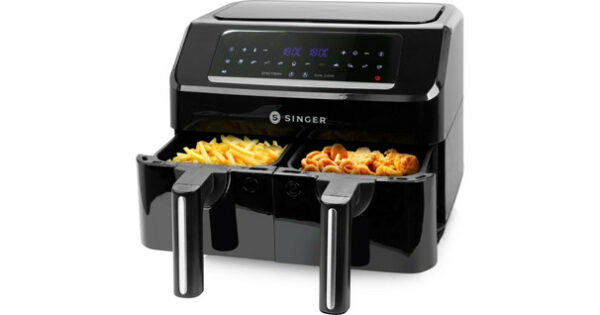 Singer AF-4615 Air Fryer 7.2lt με Διπλό Κάδο