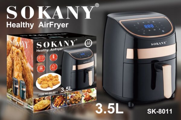 Sokany SK-8011 Air Fryer 3.5lt - Image 2