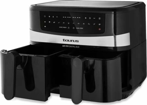 Taurus AF2600D Air Fryer 9lt με Διπλό Κάδο - Image 2