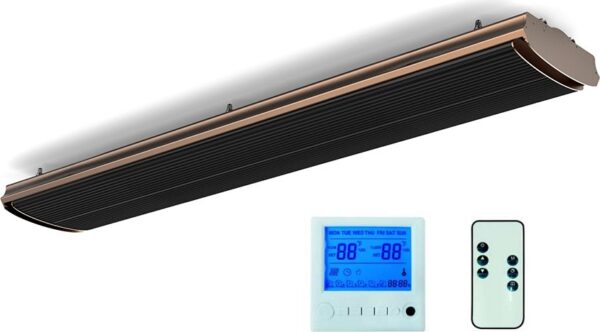 Telemax JH-NR24-13A Με Τηλεχειριστήριο Σόμπα Κάτοπτρο Ρεύματος Υπέρυθρων 2400W - Image 4