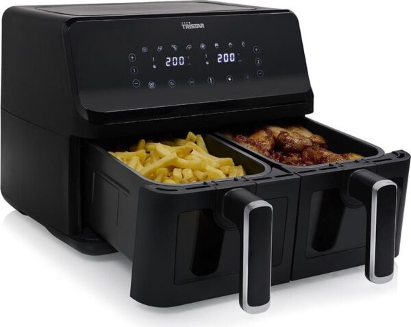 Tristar FR-9040 Air Fryer 8lt με Διπλό Κάδο - Image 2