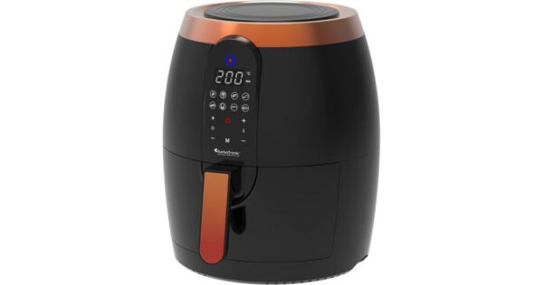 TurboTronic TT-AF10D Black Air Fryer 3.5lt